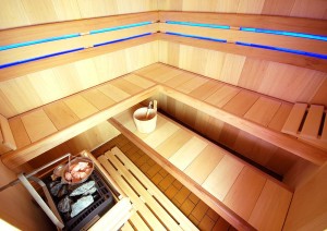 Hotová profesionální sauna